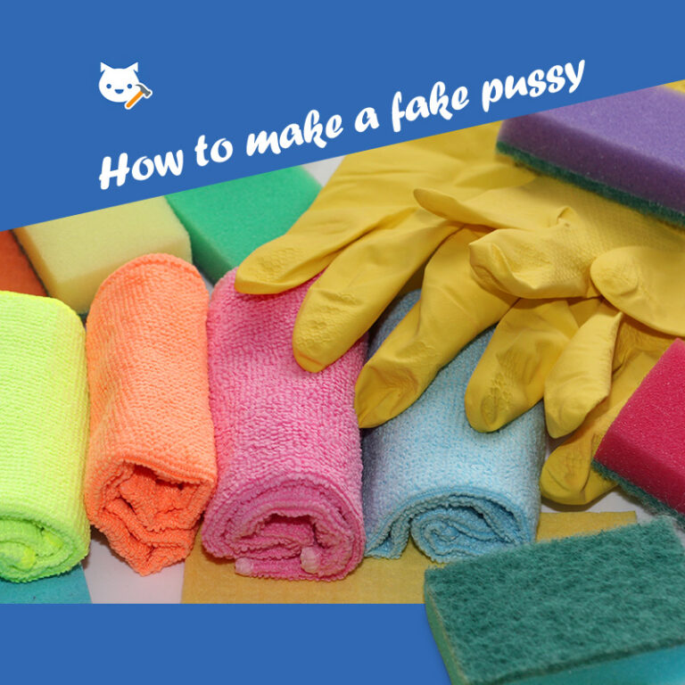 How to make a fake pussy 