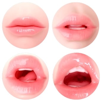 Masturbateur bouche sex toy fellation