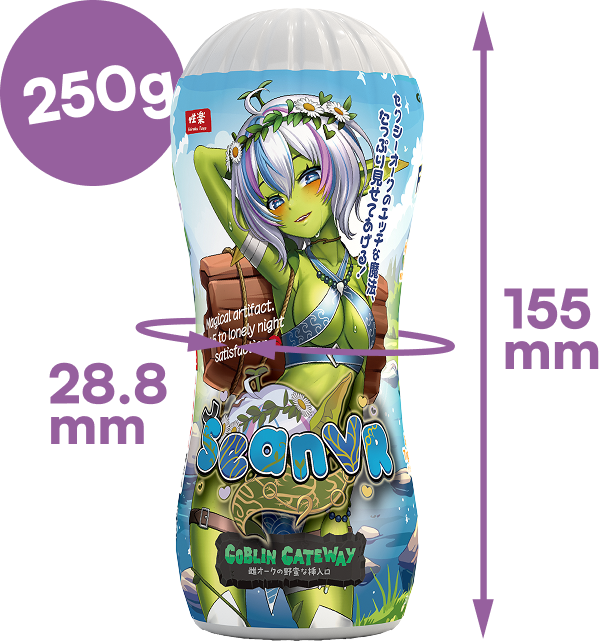 Product measurements diagram